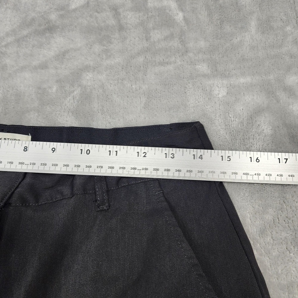 Max Studio Pants Womens M Black High Rise Wide Leg Dress Trouser Stretch Office - Picture 7 of 11